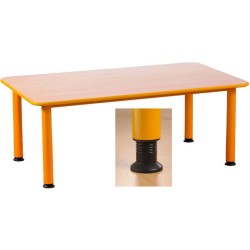 Table DOMINO, 120 x 70 cm hauteur réglable