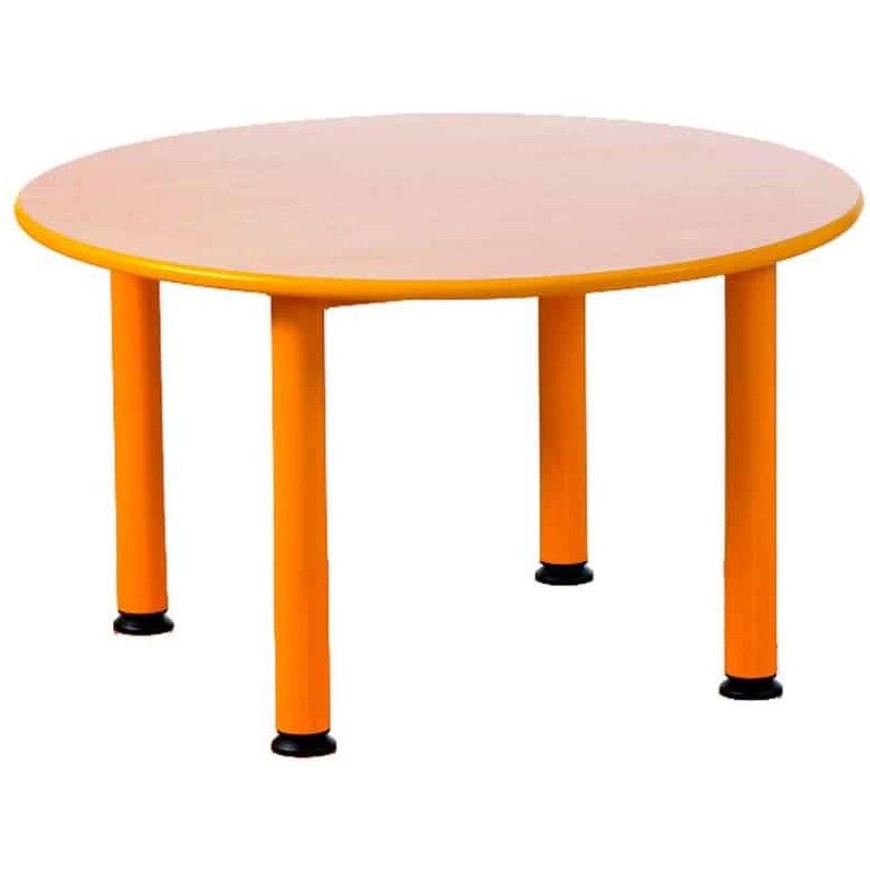 Table DOMINO, ronde hauteur réglable