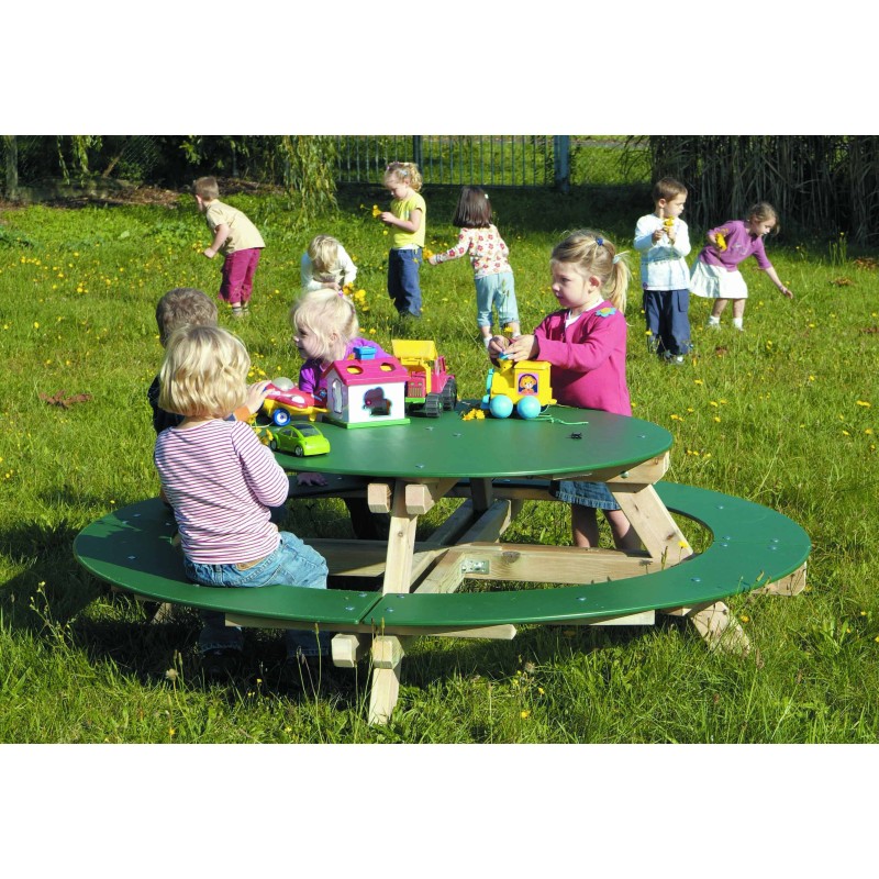 Table pique-nique enfants polyéthylène