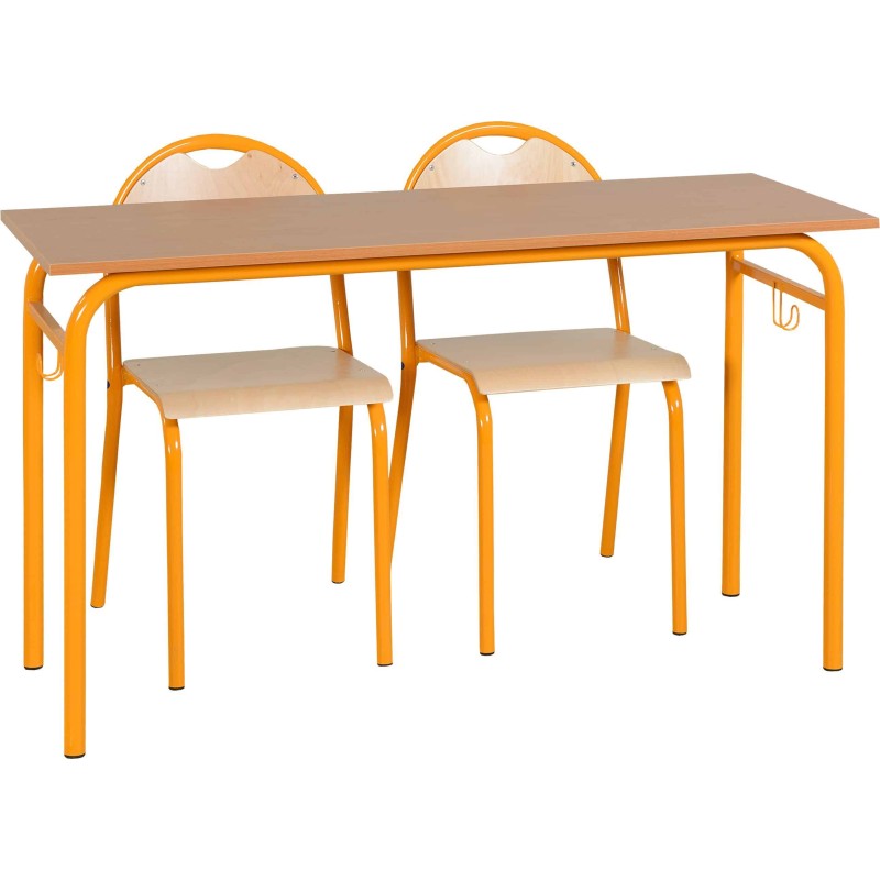 Set Table OSCAR BIS 2 places avec 2 chaises