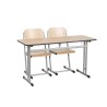 Set DUO Table  avec 2 chaises hauteur réglable