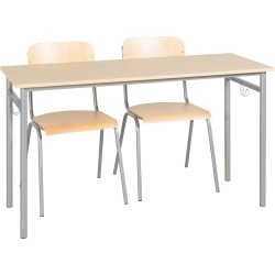 Set Table CLASSIC 2 places avec 2 chaises