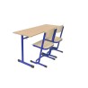 Classe de 24 places: 12 Tables sans bacs + 24 chaises JUNIOR