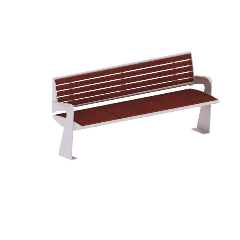 Banc avec dossier CENTRAL