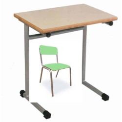 Set : Table ROBUSTE +1 chaise STRATIFIEES