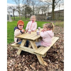 Table pique-nique enfants en bois