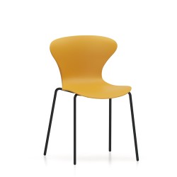 Chaise coque polypropylène