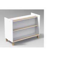 Bibliothèques BOIS Biface présentoir/étagères FIOCCO