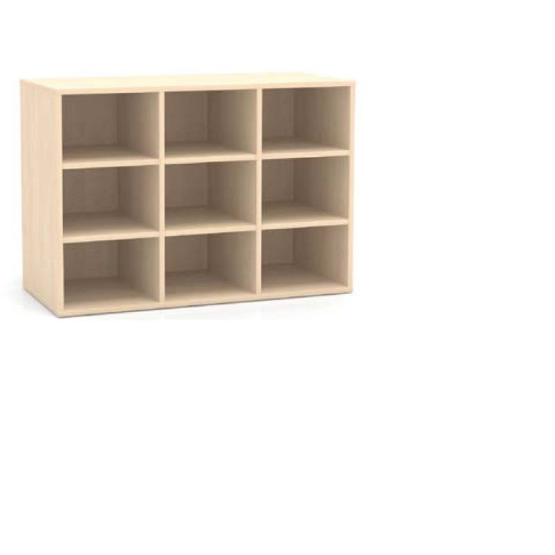 Armoire  en bois 9 niches