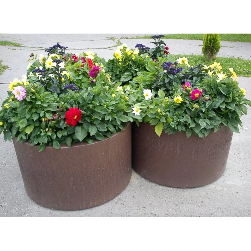 Bacs à fleurs "VALAL" rond