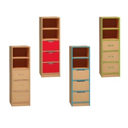 Armoire Honico Class 2 niches+3 tiroirs