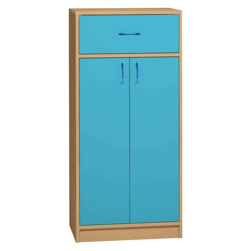 Armoire Honico Class 2 portes+1 tiroir H121 cm