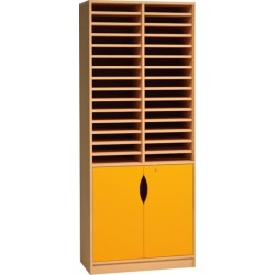 Armoire Honico Class 2 portes + 30 cases H187