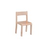 Chaises en bois massif H 18 ou 22 cm