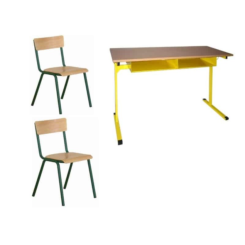 SET 1 table avec 2 chaises