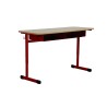 Table 2 places, sans casier, Hauteur réglable Table « LOV »