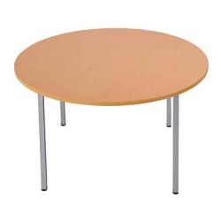 Table « UNI » ronde, Diam. 80, 100 ou 120 cm