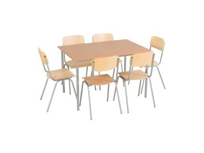 Sets table avec chaises pour collectivités | Honico Belgique