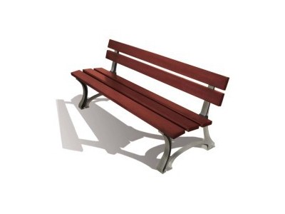 Bancs piétement acier pour extérieur | Honico Belgique