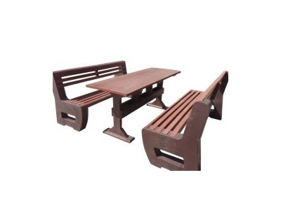 Tables en plastique recyclé | Honico Belgique