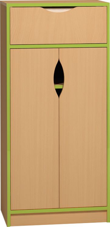 Armoire Honico Class 2 portes 1 tiroir H121 cm