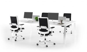 fauteuil opérateur Wi-Max blanc